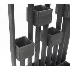 Westmann Pflanzenwand Ulla 90 x 45 x 170 cm Dunkelgrau
