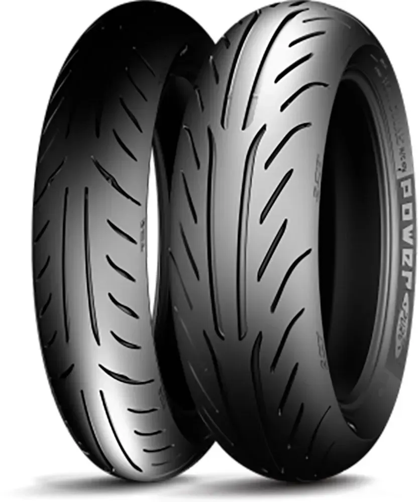 Michelin Moto Power PureTM Sc 51p Tl Roller Vorder-/hinterreifen - Black - 120 / 70 - R12