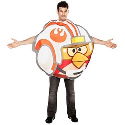 Rubie ́s Kostüm Angry Birds Luke Skywalker, Original lizenziertes Kostüm aus dem Kultspiel ‚Angry Birds Star Wars weiß