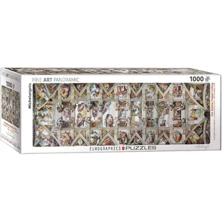 Eurographics Decke der Sixtinischen Kapelle. 1000-Teile