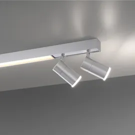 Pure Lines 4-flg. grau, Aluminium