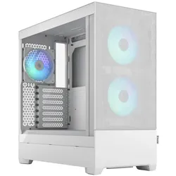 Fractal Design Pop Air RGB White TG Clear Tint