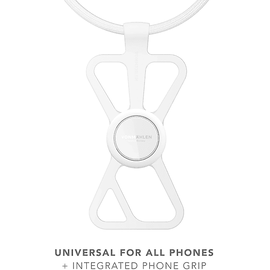 VONMÄHLEN Infinity Plus, Umhängetasche, Universal, Für alle Handygrößen, White