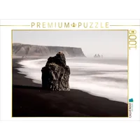 Calvendo Am Strand bei Vìk 1000 Teile Puzzle quer