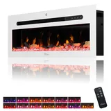 Tronitechnik Wandkamin Panorama Weiß