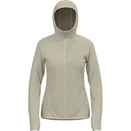 Odlo The Ascent Mid Layer Hooded Zip agate grau L