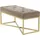Kayoom Hockerbank Cameron 125 Polyester 90 x 40 x 40 cm Braun