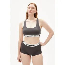 ARMEDANGELS Damen Bralette aus Bio-Baumwoll Mix TONJAA Fitted Iron Cast M - M