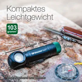 GP Discovery GPDISHLCH35BL131 Stirnlampe 60h 153g