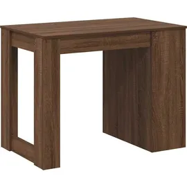 vidaXL Schreibtisch Eiche Braun