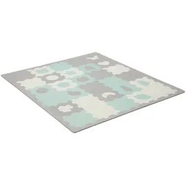 Kinderkraft Puzzlematte LUNO SHAPES gruen