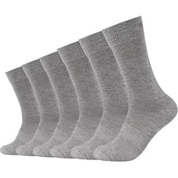 Socken Unisex 6er Pack grau 47/49