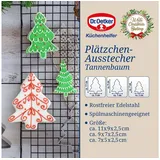 Dr. Oetker Tannenbaum Ausstecher 3-tlg.