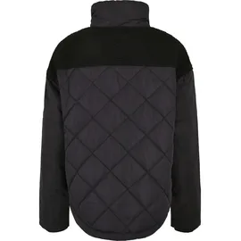 URBAN CLASSICS Ladies Oversized Diamond Quilt Puffer Jacket (TB4552-00007-0037) black