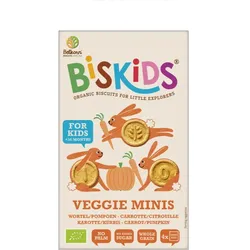 Belkorn Biskids Veggie Minis Mini-Kekse mit Karotten und Kürbis 120 g