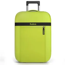 Rollink Aura Cabin faltbarer 2-Rollen Kabinentrolley S 55 cm limeade