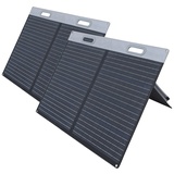 2er-Set Falt-Solarpanele, 2 monokristalline Zellen, USB-C, ETFE, 100 W