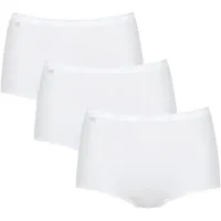 SLOGGI Maxislip »Basic+« 3er Pack, perfekter Sitz, Baumwollmischung, weich, elastisch sloggi WHITE