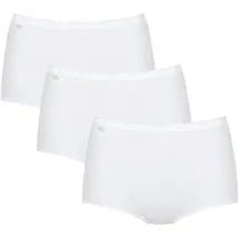 SLOGGI Maxislip »Basic+« 3er Pack, perfekter Sitz, Baumwollmischung, weich, elastisch sloggi WHITE