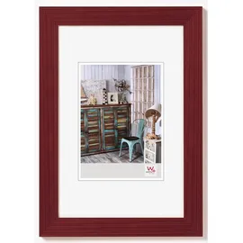 walther design Holzrahmen im Format 10 x 15 rot
