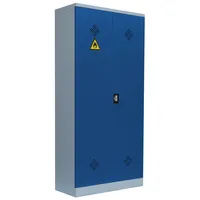 Lüllmann Umweltschrank 566251 enzianblau, lichtgrau 91,6 x 42,2 x
