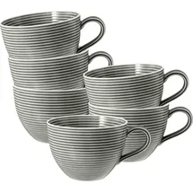 SELTMANN WEIDEN Cappuccinotasse 0,35 l Grau 6 St.