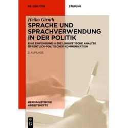 Sprache und Sprachverwendung in der Politik