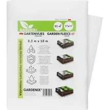 GARDENIX Frostschutz Pflanzen Wachstumsvlies Unkrautvlies 3,2m x 10m