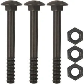 Sonneck Sonneck, - Langbänder einseitig gerollt, ohne Kegel, inkl. Schraubenset,schwarz