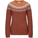 Fjällräven Övik Knit Pullover - Autumn Leaf / Desert Brown - L