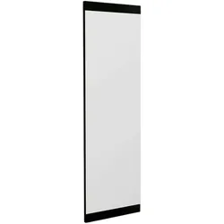 Dmora Spiegel Dprenn, Spiegel mit Rahmen, Wanddekorationsartikel, Spiegeldekoration, 40x2h120 cm, Schwarz