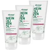 alkmene  alkmene 3x Handcreme für trockene Hände - 96% Schutz vor Austrocknen - Feuchtigkeitsspendende Hand Creme mit Olivenöl - Handcreme Männer & Frauen - Handpflege vegan