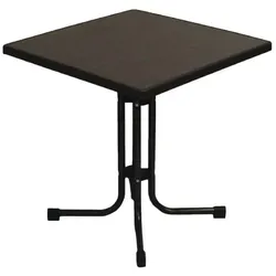 Gastronoble Limburg Terrassentisch 700x700x730mm klappbar Pizarra