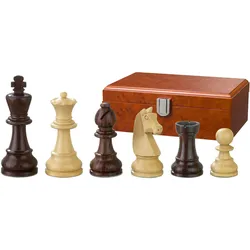 Philos-Spiele Barbarossa, KH 78 mm, Schachfiguren in Holzbox 2114