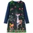vidaXL Kinderkleid mit Langen Ärmeln Marineblau 104