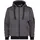 DASSY DASSY® Pulse Sweatshirt-Jacke, anthrazitgrau/schwarz L