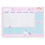 Thalia Wochenplaner A3 Einhorn rosa