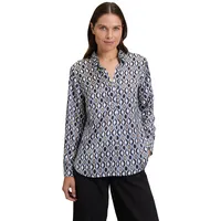 Betty Barclay Longbluse langarm Weiß/Blau,42 | 42