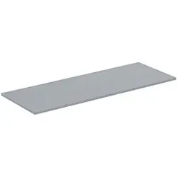 Ideal Standard Connect Air Holzkonsole E0852EQ 120,4x1,8x44,2cm, hellgrau glänzend/weiß matt
