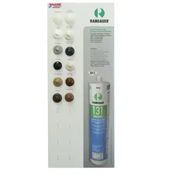 Ramsauer 131 Multiflex Silikon Dichtstoff Farbkarte-Tupfenkarte