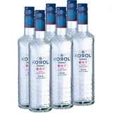 6 x 0,5-l-Flasche Korol Premium Vodka 40% Vol