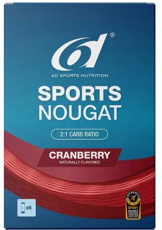 6D Sports Nougat Cranberry 6x35g