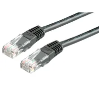 Value Patchkabel Cat.6 (Class E) UTP, schwarz, 3 m