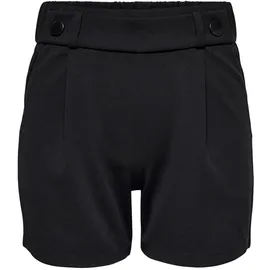 Jdy Damen JDYGEGGO JRS NOOS Shorts, Black/Detail:Black Button, XXL - XXL