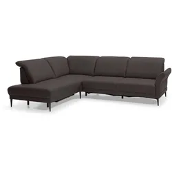 Musterring Ecksofa MR 1350 Leder Braun 229 x 297 cm