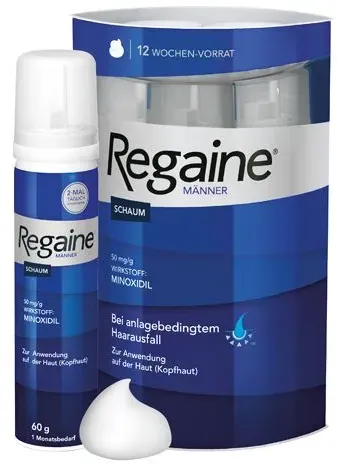 regaine mnner schaum