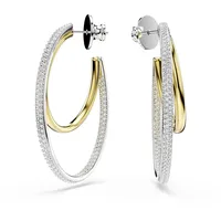 Swarovski Creolen Hyperbola weiß 5702400 4,6 x 0,8 cm