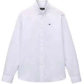 Napapijri Longsleeve Hemd Weiß XL