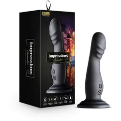 Anal-Vibrator Blush Impressions Amsterdam Schwarz