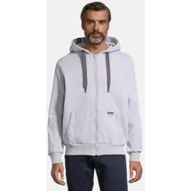 salzhaut Sweatjacke BREKER JACKE in Grey Melange | Gr.: XL